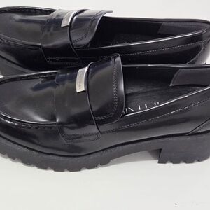 Calvin Klein Collection Black Patent finished Loafers